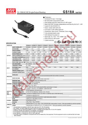 GS18A09-P1J datasheet  